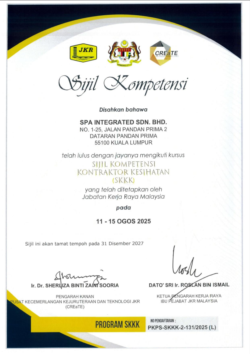 Sijil Kopentensi JKR