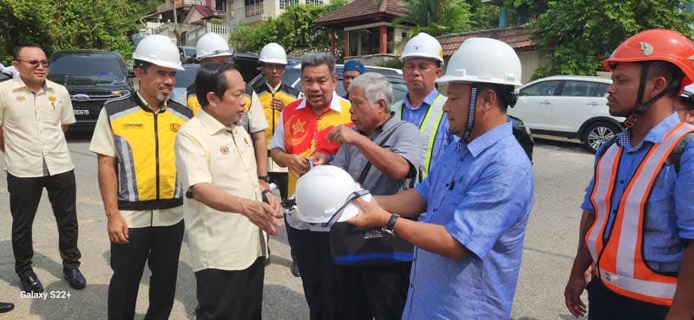Lawatan Timbalan Menteri Kerja Raya pada 23/4/2024